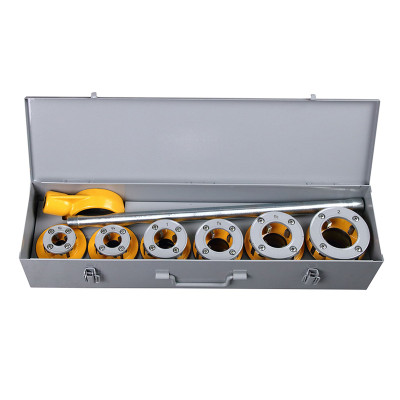 虎王手动棘轮套丝机